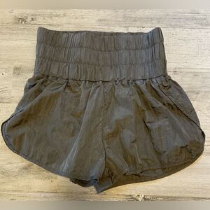 Automet High Rise Way Home Warm Up Running Shorts Small